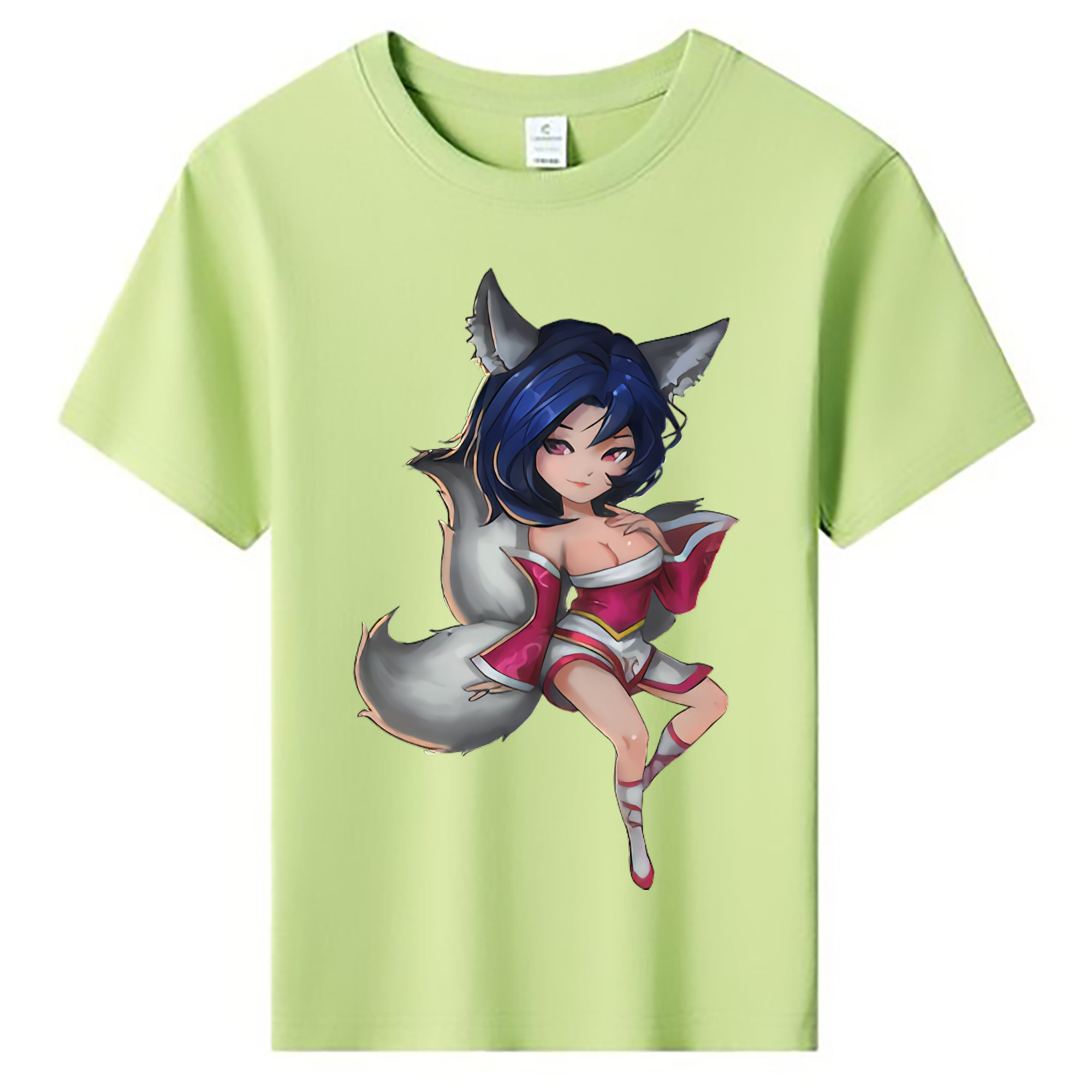 （画像用） リーグ・オブ・レジェンド League of Legends LOL 綿100％キッズTシャツ（フロントプリント）